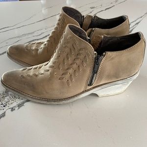 Free People ankle booties - off white/cream - 37 (US 6.5)
